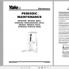 Yale Class 2 Electric Motor Narrow Aisle Trucks B861 NDR030GB NR045GB Service Manual 3