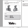 Yale Class 2 Electric Motor Narrow Aisle Trucks B865 MO10 MO10S MO10S WP Service Manual 1