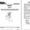Yale Class 2 Electric Motor Narrow Aisle Trucks C801 OS030EC Service Manual 2