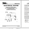 Yale Class 2 Electric Motor Narrow Aisle Trucks C816 NS040 050AF Service Manual 1