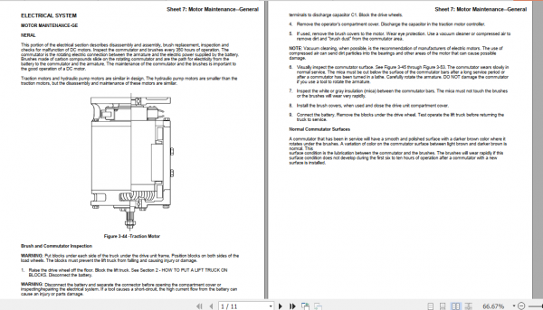 Yale Class 2 Electric Motor Narrow Aisle Trucks C826 OSSS030BD Service Manual 4