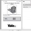 Yale Class 2 Electric Motor Narrow Aisle Trucks C849 MR1414H MR1616H16N MR2020H20W MR25 Service Manual 3 1