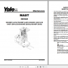 Yale Class 2 Electric Motor Narrow Aisle Trucks D801 OS030EF Service Manual 1