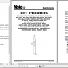 Yale Class 2 Electric Motor Narrow Aisle Trucks D826 OSSS030BE Service Manual 1