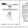 Yale Class 2 Electric Motor Narrow Aisle Trucks D826 OSSS030BE Service Manual 4