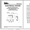 Yale Class 2 Electric Motor Narrow Aisle Trucks D829 NDR030CB NR045CB Service Manual 3
