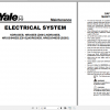 Yale Class 2 Electric Motor Narrow Aisle Trucks D861 NDR035EB NR045EB Service Manual 2 1
