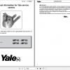 Yale Class 3 Electric Motor Hand Trucks A428 MP16 MP18 MP20 MP22 Service Manual 1