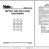 Yale Class 3 Electric Motor Hand Trucks A485 MP20AP Service Manual 1