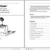 Yale Class 3 Electric Motor Hand Trucks A5K4 UT20WE Operating Manual 1
