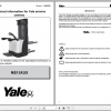 Yale Class 3 Electric Motor Hand Trucks A7R3 MS15XUX Operating Service Manual 1
