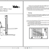 Yale Class 3 Electric Motor Hand Trucks A7R3 MS15XUX Operating Service Manual 2