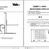 Yale Class 3 Electric Motor Hand Trucks A7S2 Operating Manual ZH 1