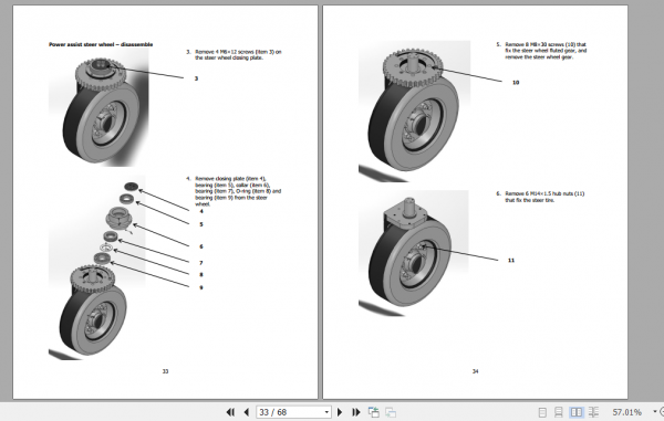 Yale Class 3 Electric Motor Hand Trucks A7S7 MT60UX Operating Service Manual 4