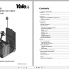 Yale Class 3 Electric Motor Hand Trucks A7S8 MT30XUX Operating Service Manual 1
