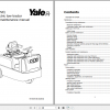 Yale Class 3 Electric Motor Hand Trucks A7S9 MT30UX Operating Service Manual 1