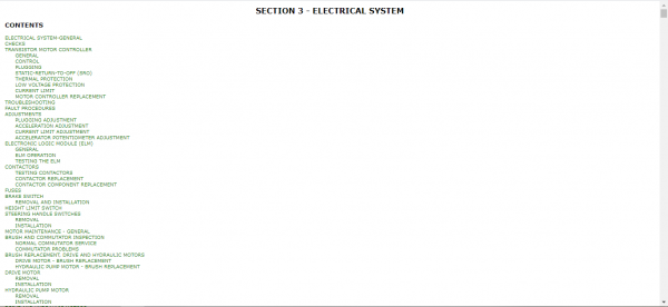 Yale Class 3 Electric Motor Hand Trucks A817 MTR700 Service Manual 2
