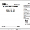 Yale Class 3 Electric Motor Hand Trucks A891 MPW080E Service Manual 1
