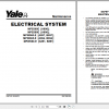 Yale Class 3 Electric Motor Hand Trucks A894 MPW065E Service Manual 1