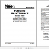 Yale Class 3 Electric Motor Hand Trucks A896 MPE060E Service Manual 1