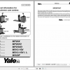 Yale Class 3 Electric Motor Hand Trucks A943 MO20F Service Manual 1