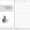 Yale Class 3 Electric Motor Hand Trucks A959 MS16 BR Operating Manual 1