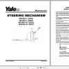 Yale Class 3 Electric Motor Hand Trucks B292 MPE060VG MPE080VG Service Manual 1