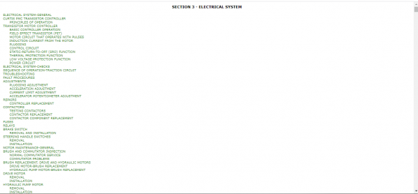 Yale Class 3 Electric Motor Hand Trucks B819 MLW LCSC Service Manual 2