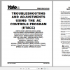 Yale Class 3 Electric Motor Hand Trucks B904 MPC060 F Service Manual 1
