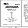 Yale Class 3 Electric Motor Hand Trucks C820 MSW030 040E Service Manual 4