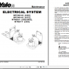 Yale Class 3 Electric Motor Hand Trucks C902 MTR005 F MTR007 F Service Manual 2