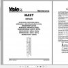 Yale Class 3 Electric Motor Hand Trucks D821 D821 MRW020E MRW030E D820 MSW040 E Service Manual 2