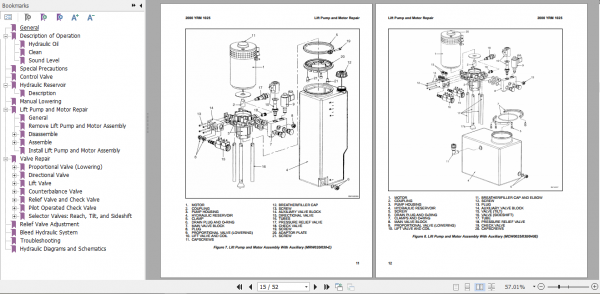 Yale Class 3 Electric Motor Hand Trucks D821 D821 MRW020E MRW030E D820 MSW040 E Service Manual 4