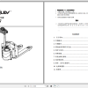 Yale Class 3 Electric Motor Hand Trucks UT15WE Operating Manual ZH 1