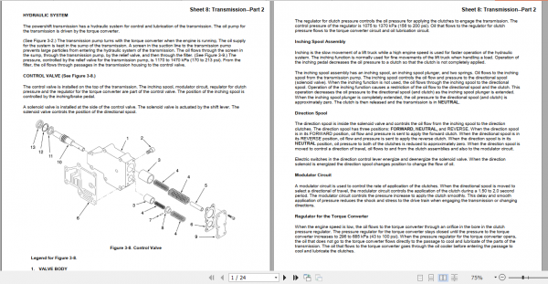 Yale Class 4 Internal Combustion Engine Trucks A809 GCGLC030 040AF Service Manual 2
