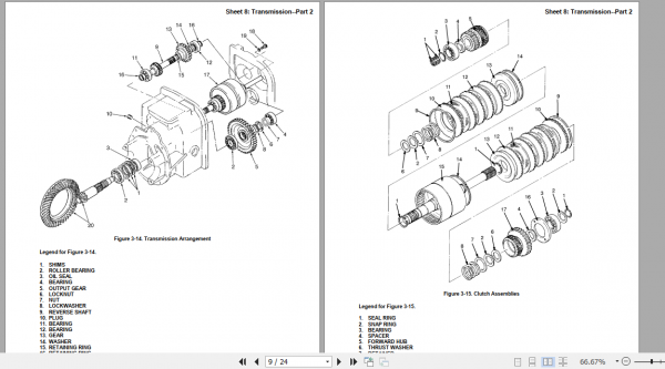 Yale Class 4 Internal Combustion Engine Trucks A809 GCGLC030 040AF Service Manual 5