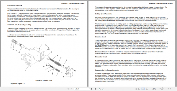 Yale Class 4 Internal Combustion Engine Trucks A809 GCGLC030BF Service Manual 1
