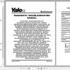 Yale Class 4 Internal Combustion Engine Trucks A910 GC GLC040 GLC070VX Service Manual 1