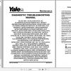 Yale Class 4 Internal Combustion Engine Trucks B910 GCGLC040 070VX GCGLC55SVX Service Manual 1