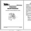 Yale Class 4 Internal Combustion Engine Trucks C910 GLC20VX GLC25VX GLC30VX GLC35VX Europe Service Manual 1