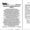 Yale Class 4 Internal Combustion Engine Trucks D879 GCGLCGDC135VX GCGLCGDC155VX Service Manual 1
