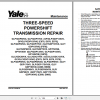 Yale Class 4 Internal Combustion Engine Trucks E879 GLCGDC60 70VX Europe Service Manual 2