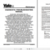Yale Class 4 Internal Combustion Engine Trucks F879 GLCGDC60 70VX Europe Service Manual 1