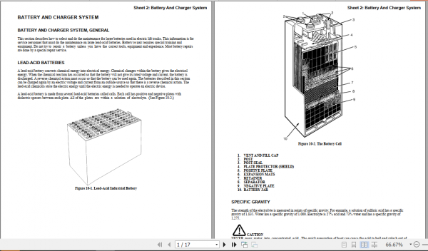 Yale Electric Motor Rider Trucks A814 ERC AFBF Workshop Manual 2