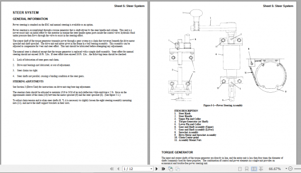 Yale Electric Motor Rider Trucks A824 ESC02025030AB Workshop Manual 2