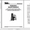 Yale Electric Motor Rider Trucks A908 ERC20 32AGF Europe Maintenance Manual 1