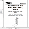 Yale Electric Motor Rider Trucks A955 ERP16 18 20VF Europe Maintenance Manual 1