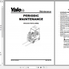 Yale Electric Motor Rider Trucks A968 ERC045VG 070VG Maintenance Manual 1