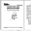 Yale Electric Motor Rider Trucks A968 ERC045VG 070VG Maintenance Manual 2