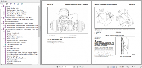 Yale Electric Motor Rider Trucks A968 ERC045VG 070VG Maintenance Manual 4